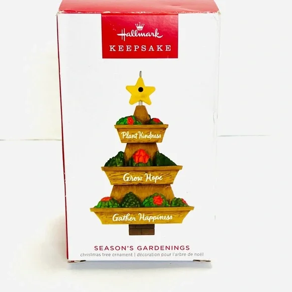 Hallmark 2023 Season’s Gardenings Ornament Plant Grow Gather - Picture 2 of 5